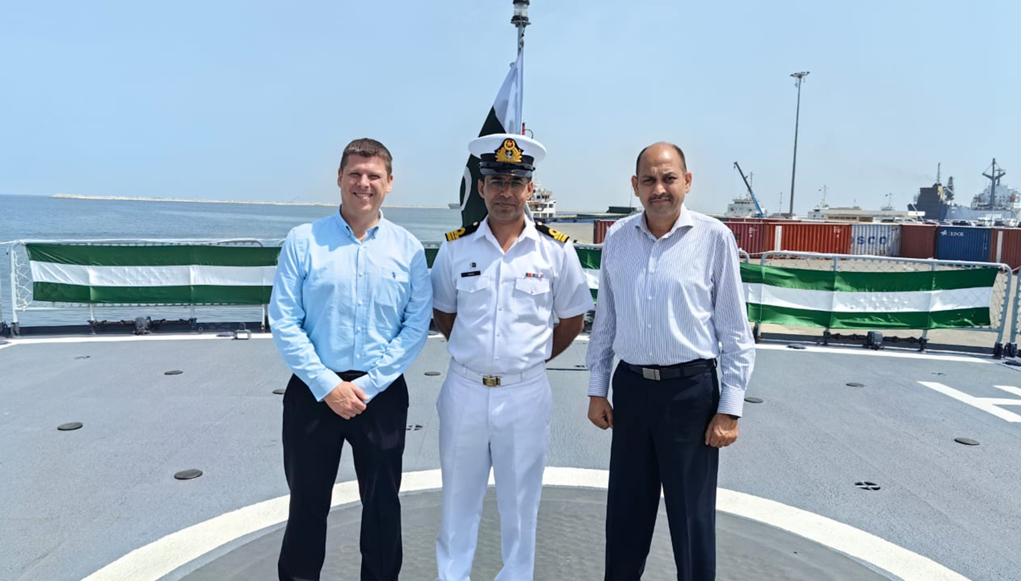 Kanoo Shipping Strengthens Bonds with Pakistan Navy Ship Saif
on 76th Pakistan Independence Day