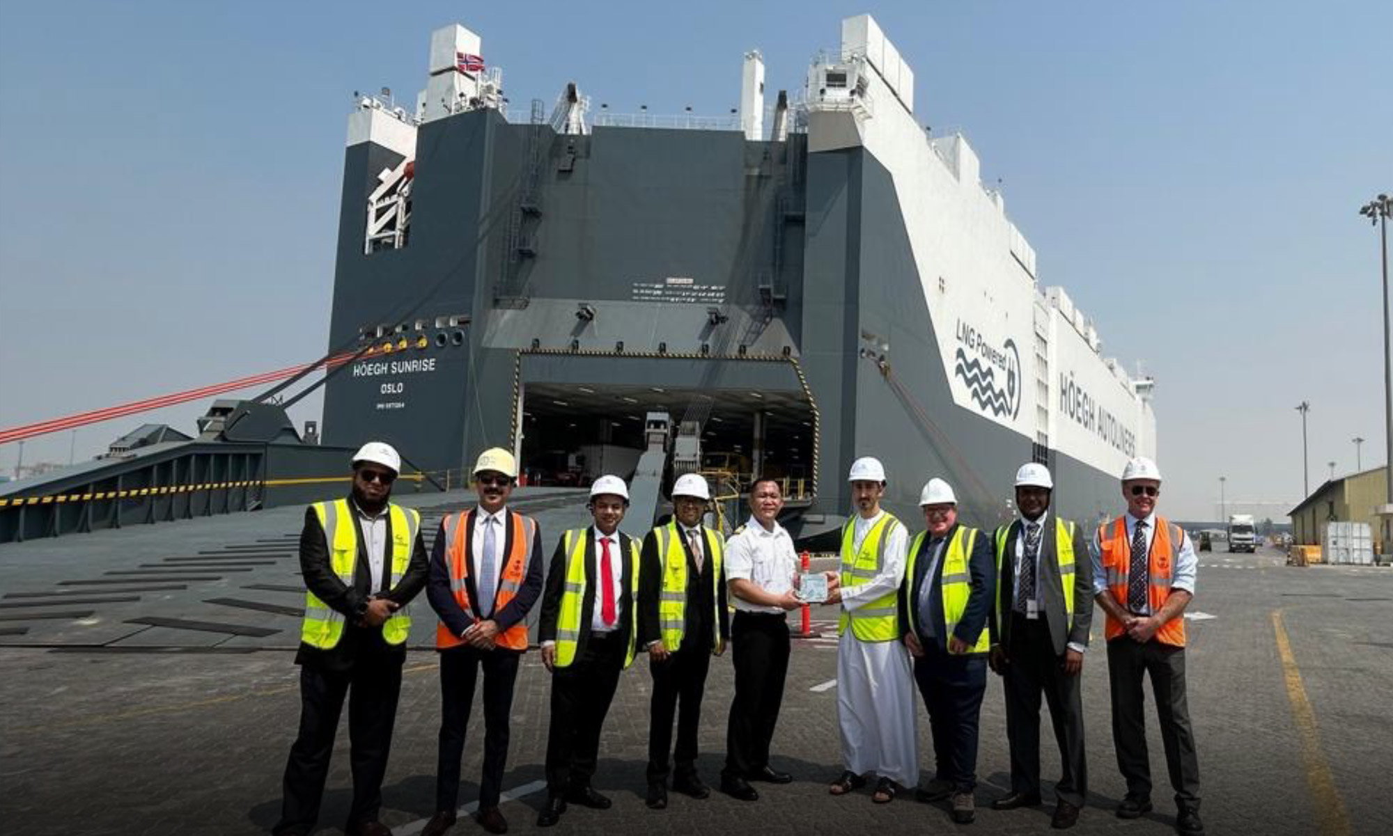 Kanoo Shipping Celebrates Maritime Innovation with Höegh Sunrise's Historic Maiden Call Kanoo Shipping Celebrates Maritime Innovation with Höegh Sunrise's Historic Maiden Call