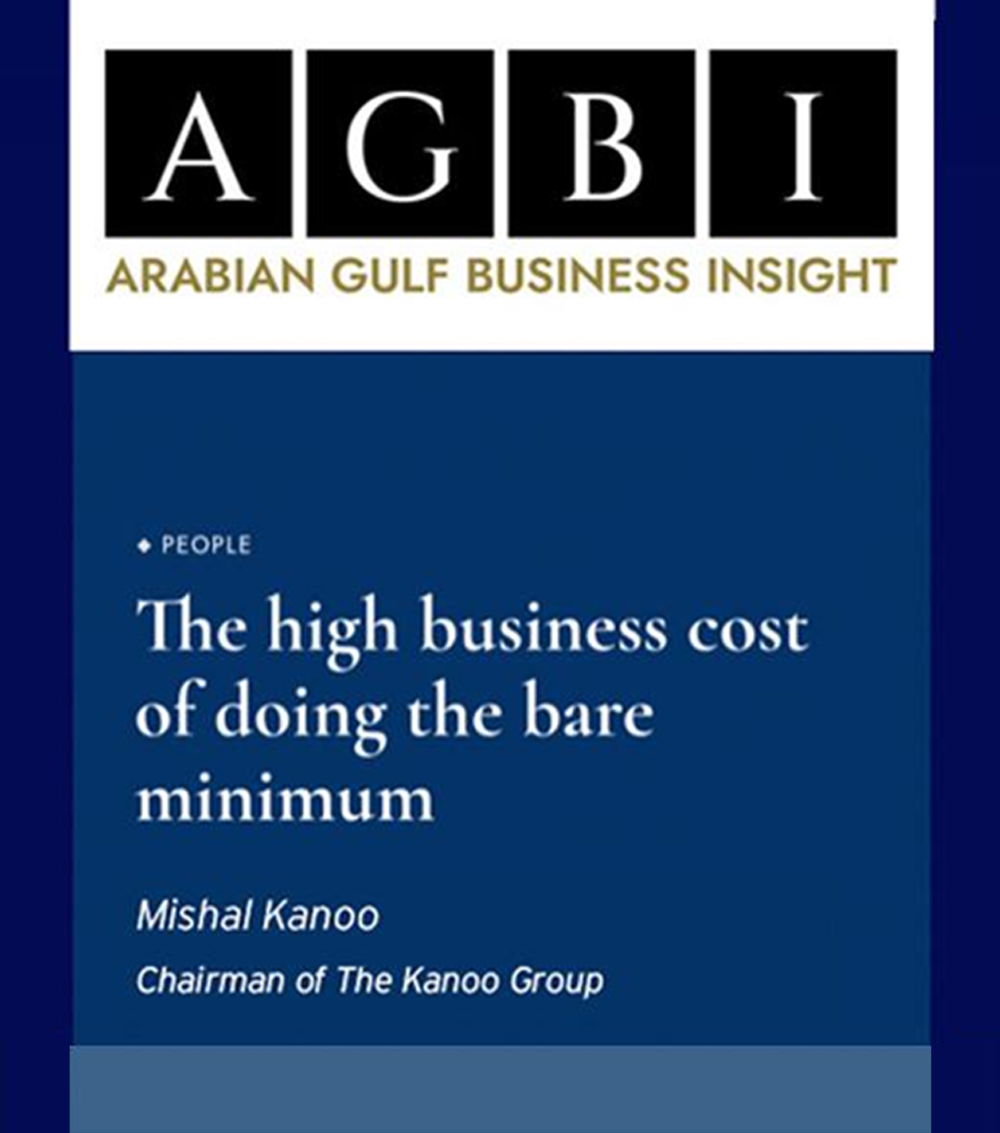 The high business cost of doing the bare minimum The high business cost of doing the bare minimum