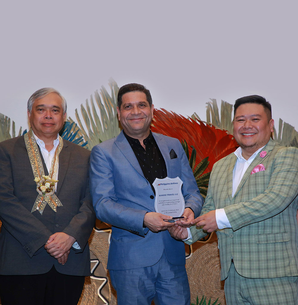 KANOO TRAVEL LLC Honored with Appreciation Award at Philippine Airlines Mabuhay Night 2024