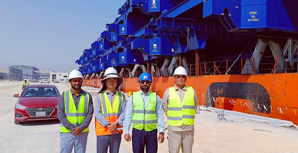Kanoo Shipping handles 1st vessel at King Salman Shipyard