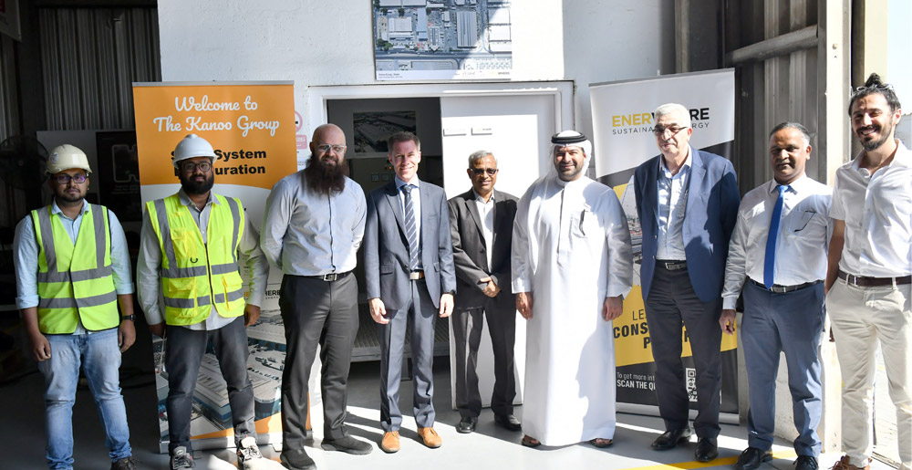 The Kanoo Group inaugurates its first ever solar rooftop project at Kanoo Machinery’s warehouse