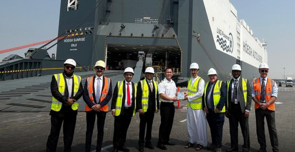 Kanoo Shipping Celebrates Maritime Innovation with Höegh Sunrise's Historic Maiden Call Kanoo Shipping Celebrates Maritime Innovation with Höegh Sunrise's Historic Maiden Call